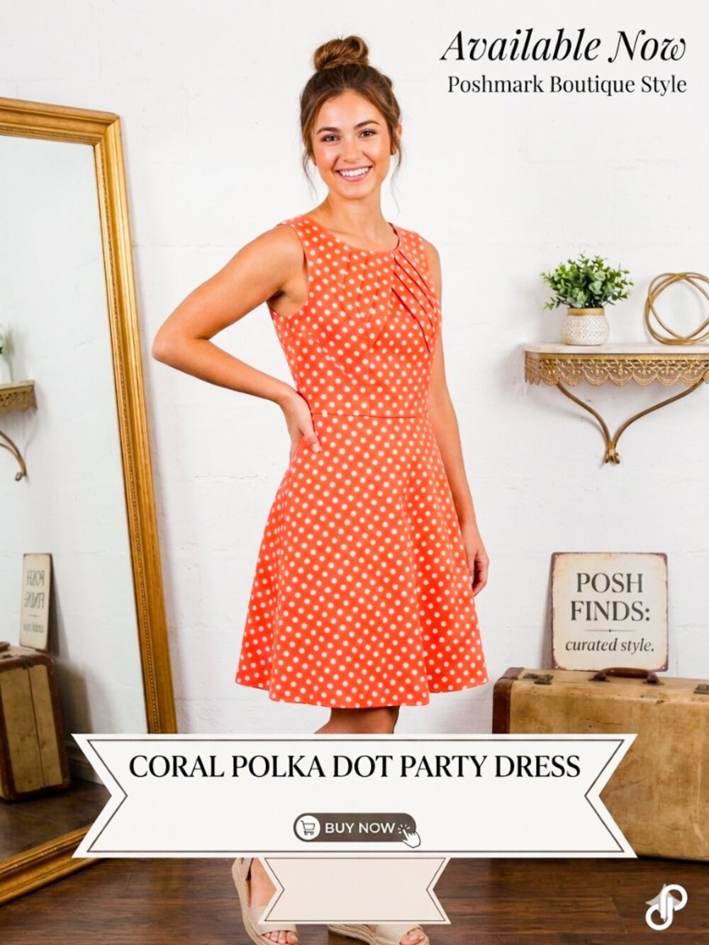 Polka Dot Party Dress